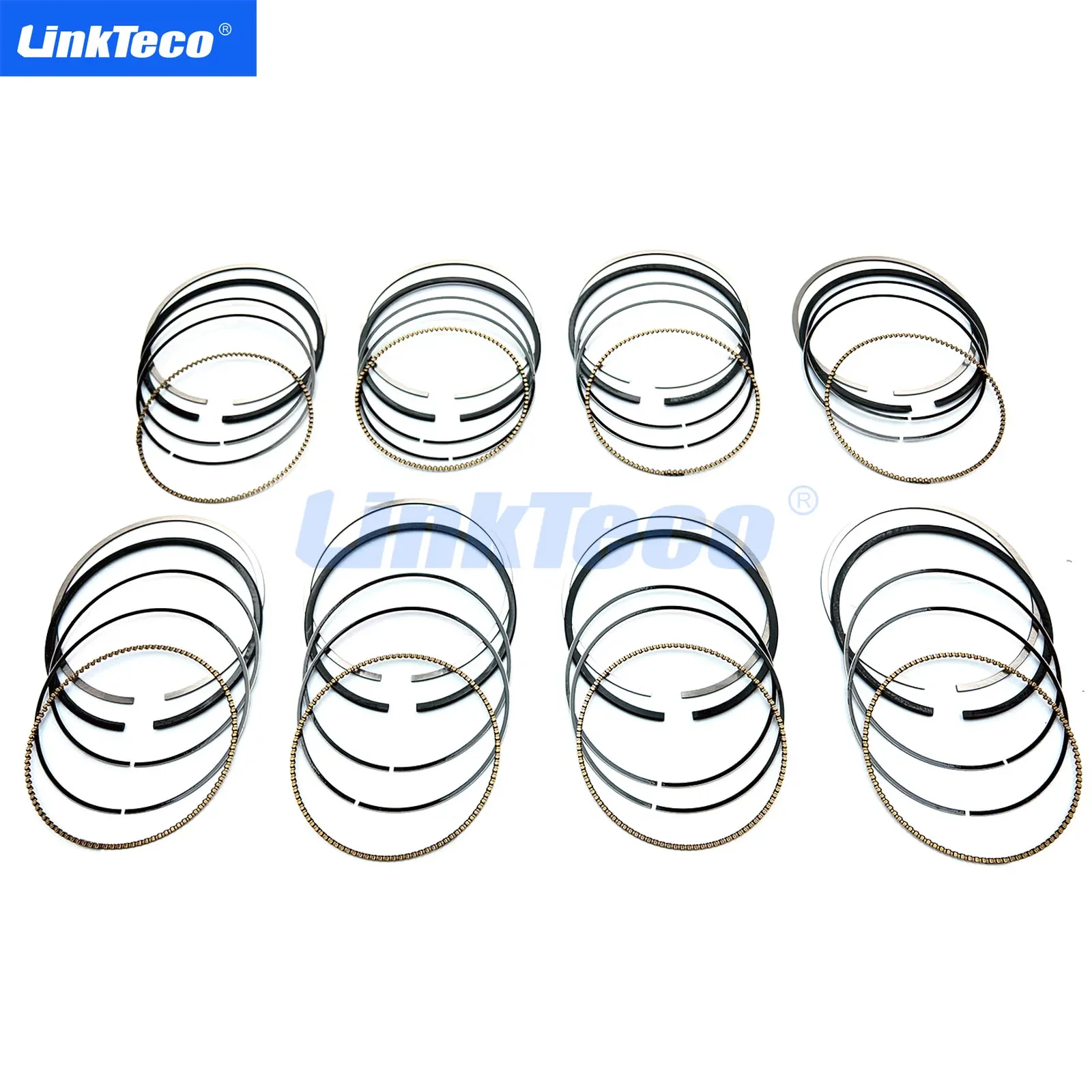 Car Engine Piston Ring Set For 2006-2009 Land Rover Range Rover Sport 4.2 4.4 L V8 GAS DOHC L322