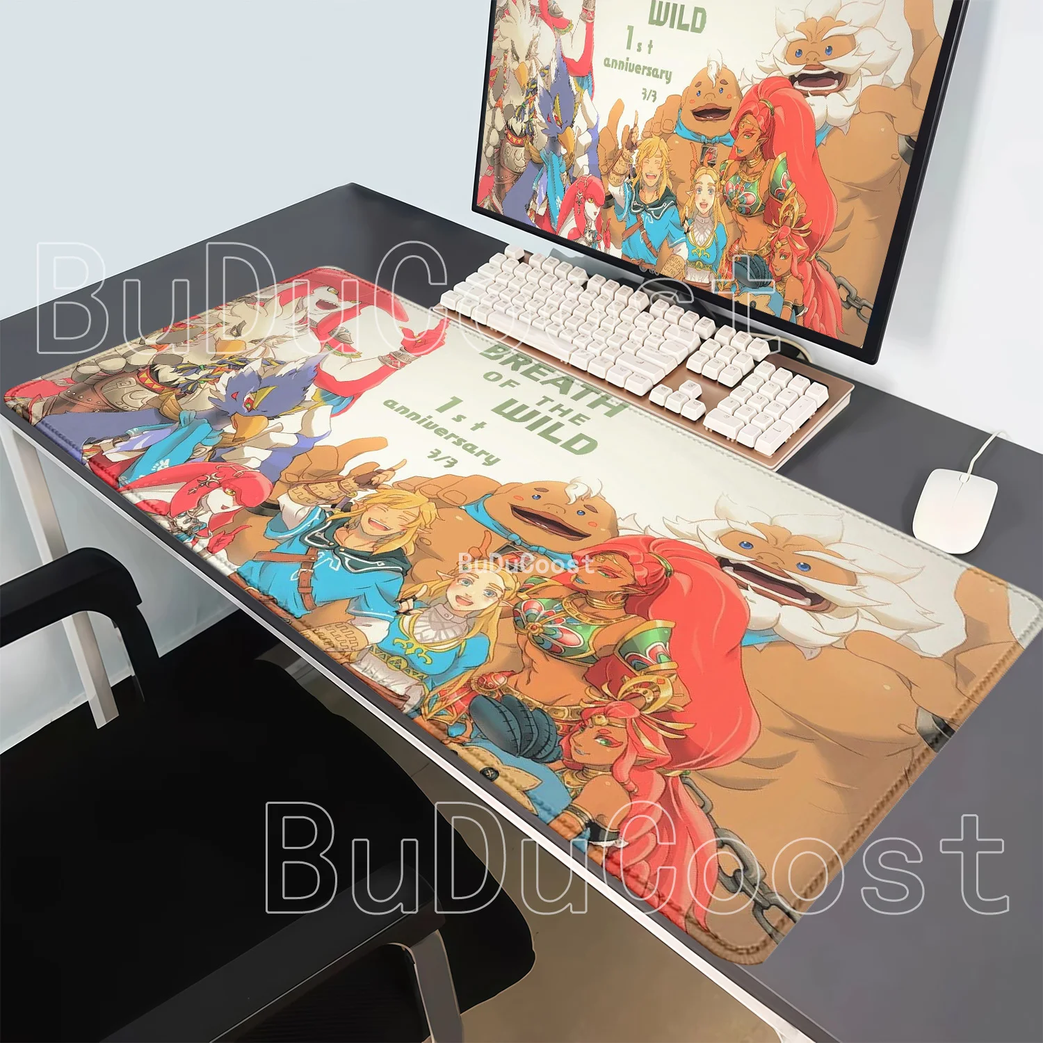 Gaming Zeldas of Legends XXL M - đánh giá và giá Zelda Desk Setup
