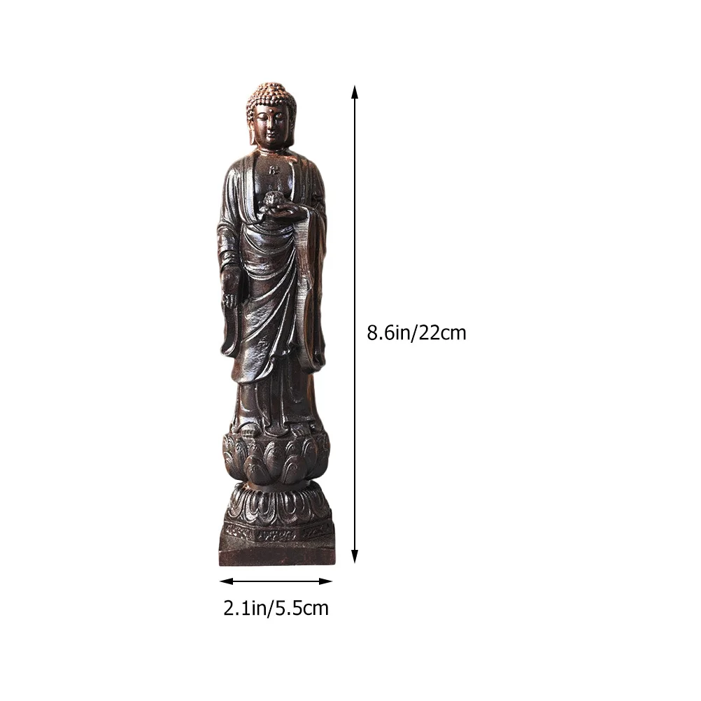 Sandalwood For Home Temple Zen Room Meditation Room Buddha Statues For Home Decor Ornament Wooden Sculpture Decor