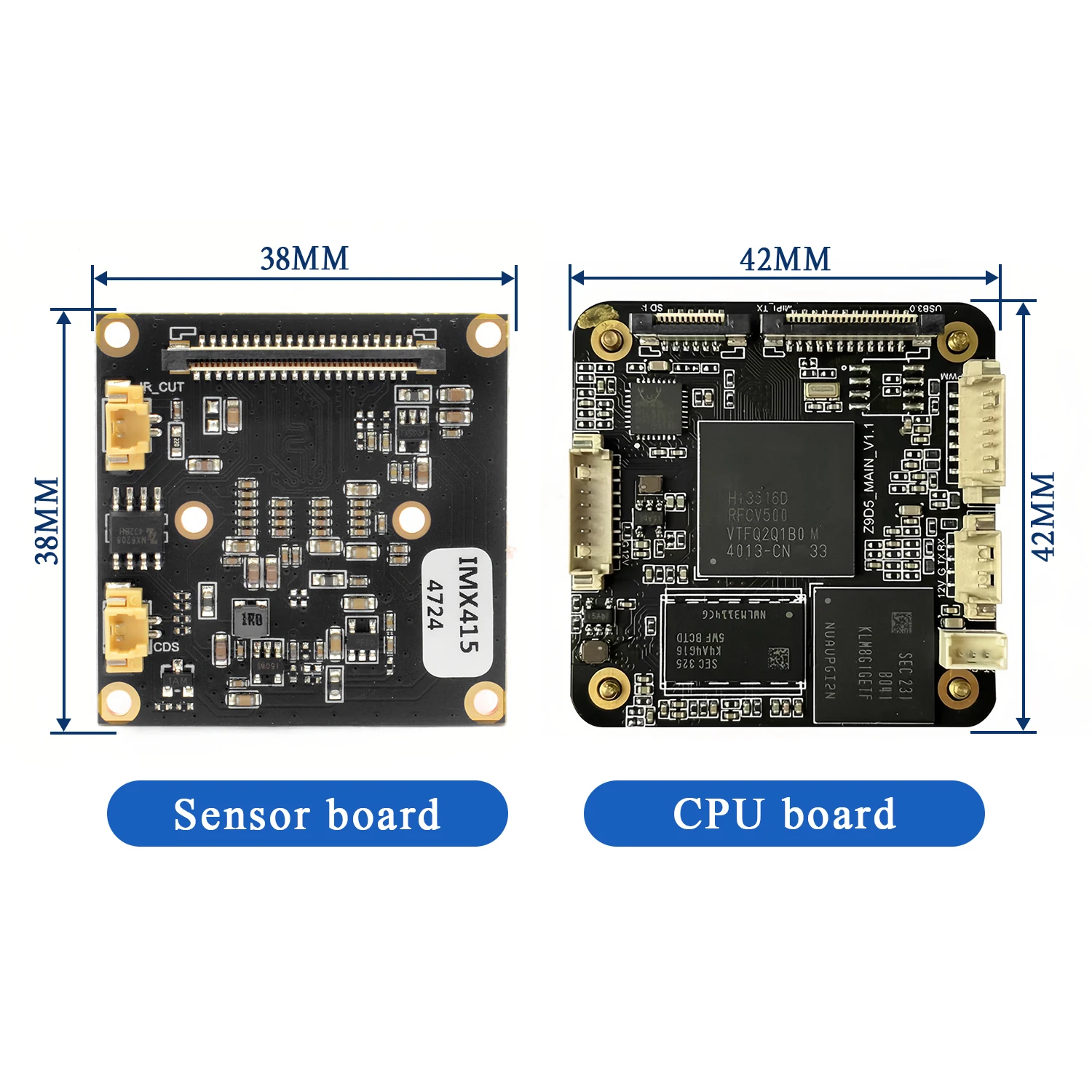 وحدة كاميرا IP للرؤية الليلية 2025 4K، 8MP 30FPS 3840*2160، مستشعر IMX415 starvis CMOS مع رقائق دينواز AI #4