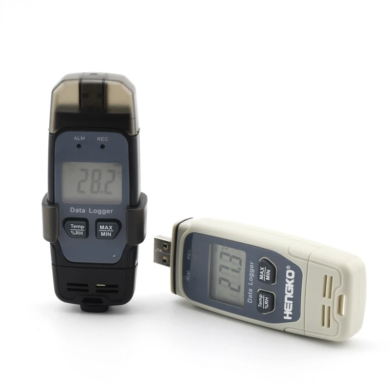 

High Precision Measurement Humidity Temperature Instruments Collecting 65000 Data Smart Logger With Analysis Software