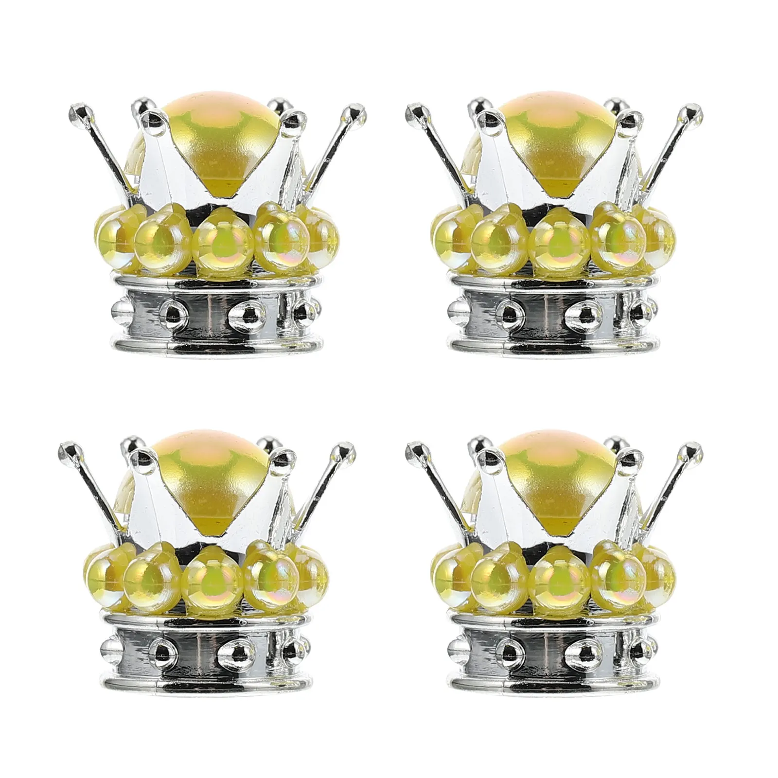 

4 Pcs Tire Cap Valve Cover Truck Car Stainless Steel Stem Replacement Vehicle Cap Lightweight Durable Universal