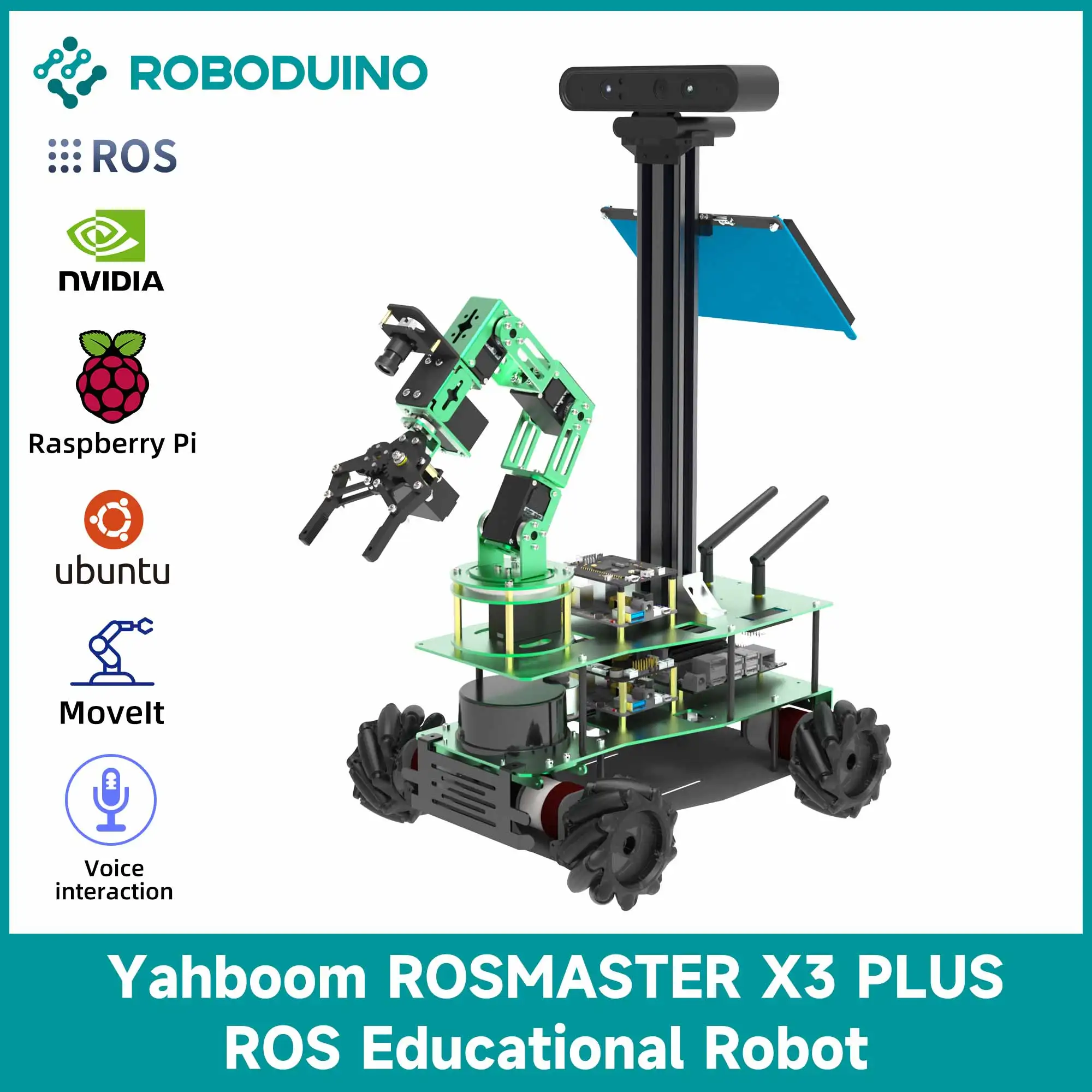 ROSMASTER X3 PLUS: The Complete Guide to Building Your Own AI-Powered Mobile Robotics Platform