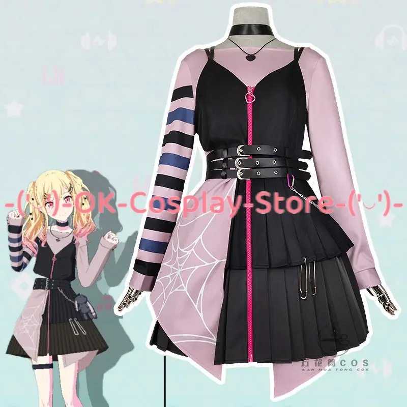 Tenma Saki Cosplay Costume Game Project Sekai Colorful Stage Cosplay Dress Party Suit Halloween Uniforms Custom Made