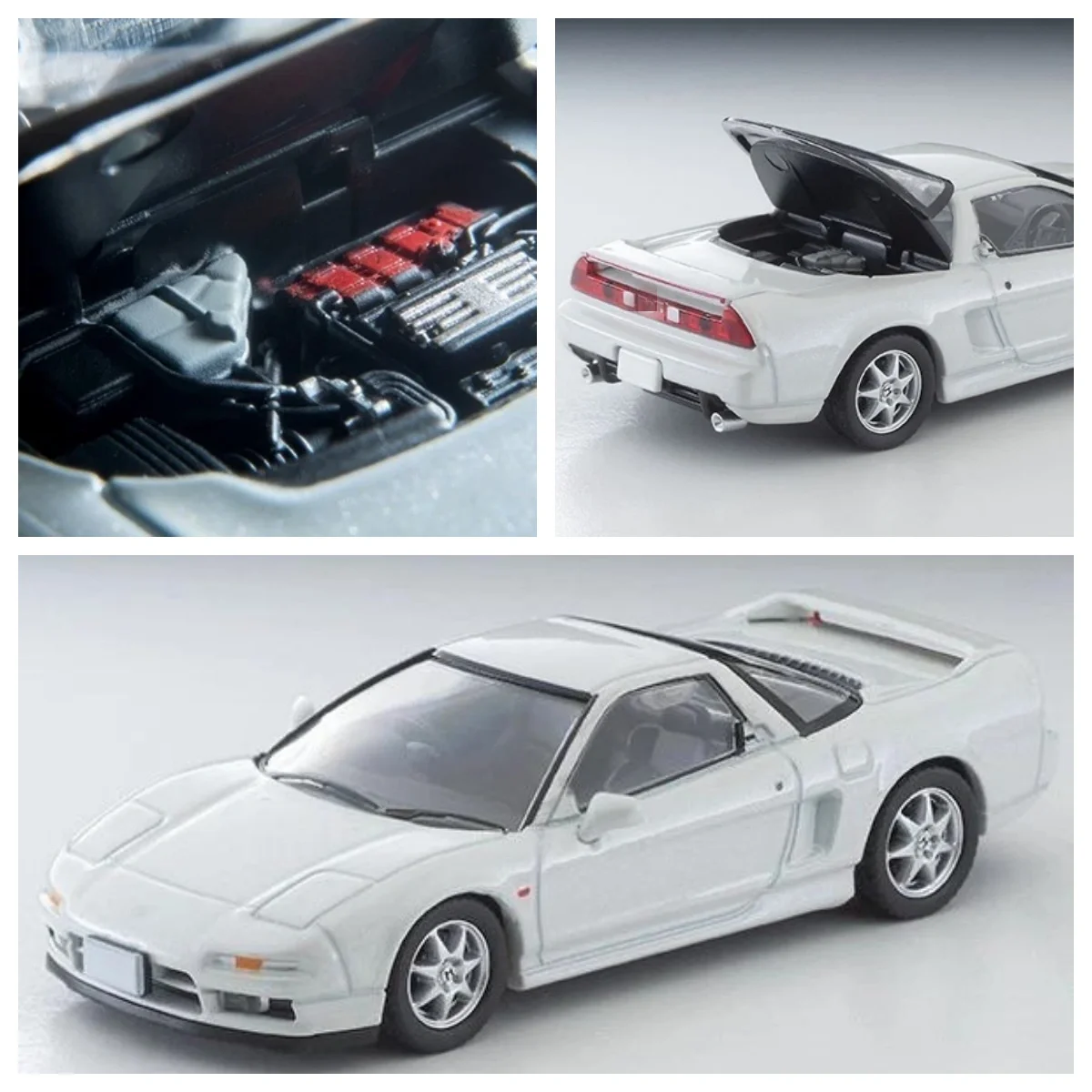 

1/64 Tomytec LV-N345a NSX 1998, жемчужно-белая ограниченная серия, винтажный нео