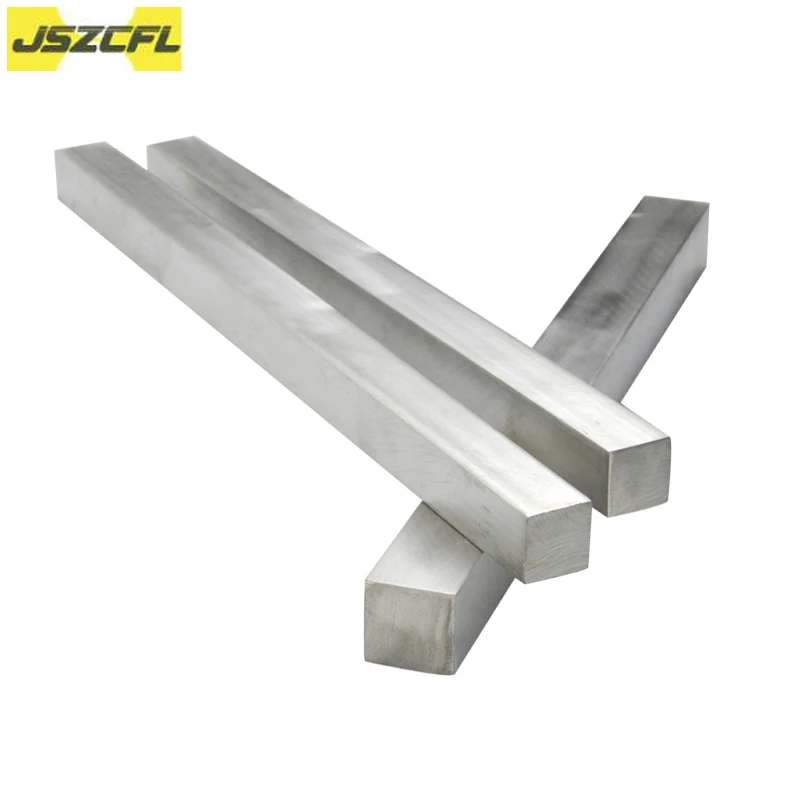 

304 Stainless Steel Square Rod Solid Bar Square Steel Board Diameter 3-30mm