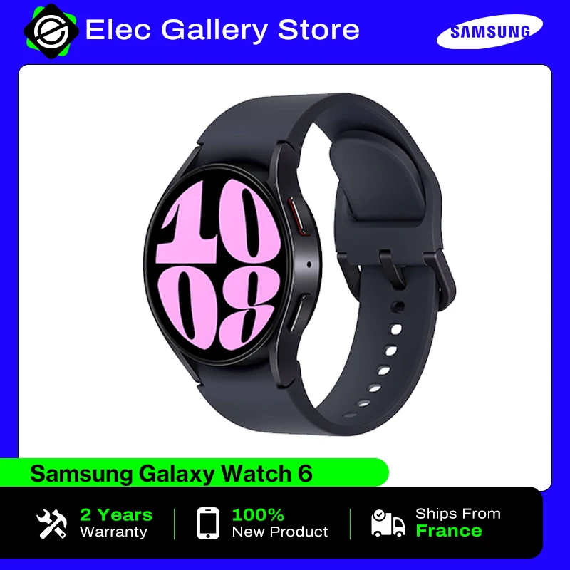 Global Version Samsung Galaxy Watch 6 40mm /44mm Smartwatch Exynos W930 Blood Pressure Measure ECG Fitness Watch