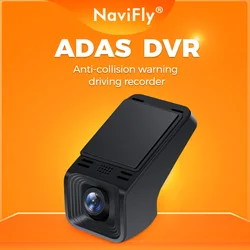 Navifly Car DVR Dash cam Full HD 1080P for Android car DVD player navigation ADAS USB DVR