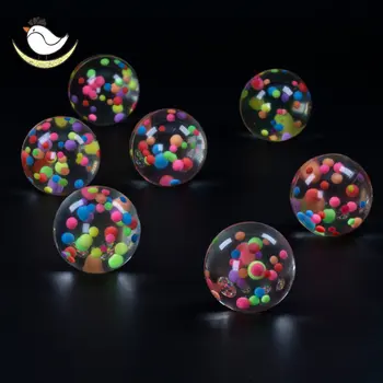 2/5/10pcs 40mm big rubber balls pudding jelly ball large jumping bouncy ball children novelty toys for kids games gift boys toys