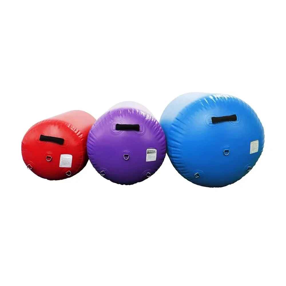 Air Barrel Commercial Grade Air Roller for Gymnastics and Cheerleading Blue Children Playground Equipment Indoor