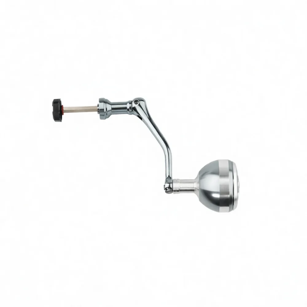 Universal Aluminum Alloy Fishing Reel Handle Replacement Part CNC Metal Rocker Arm Ergonomic Grip Spinning Wheel Tool