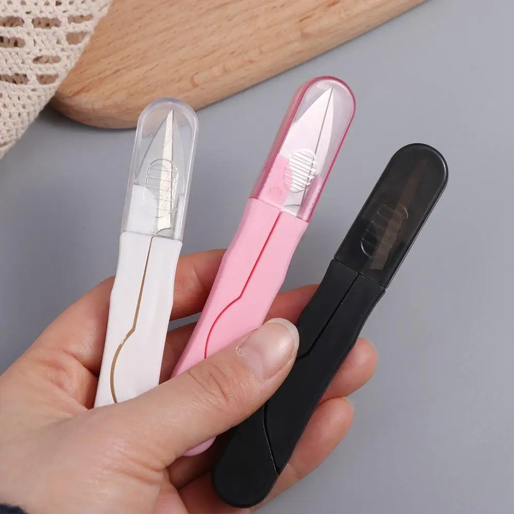 Cross Stitch Scissors Thread Clippers Metal U Shape Yarn Shears Sharp Mini Household