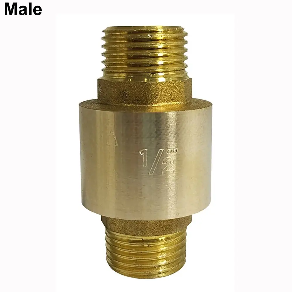 Durable BSPT Thread Brass Check Valve 1/2