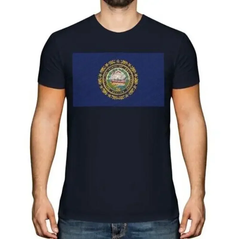 New Hampshire Condition Scribbling Flag Men T-Shirt Gift New Hampshirite