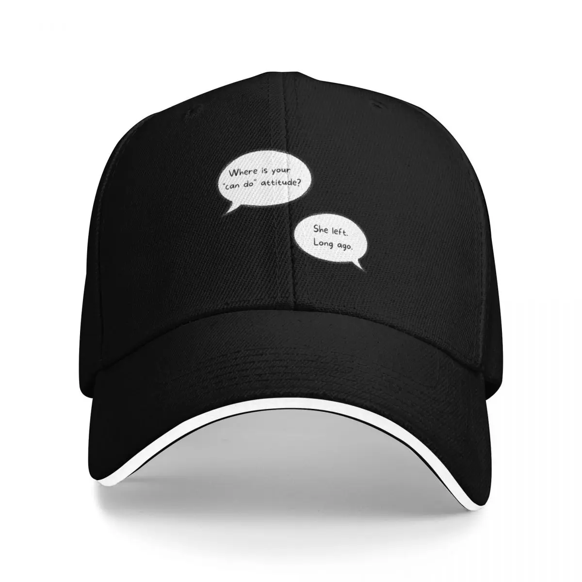 

Heartstopper Nick quote, Where is your can do attitude, she left, Heartstopper Nick and Charlie's quote Baseball Cap