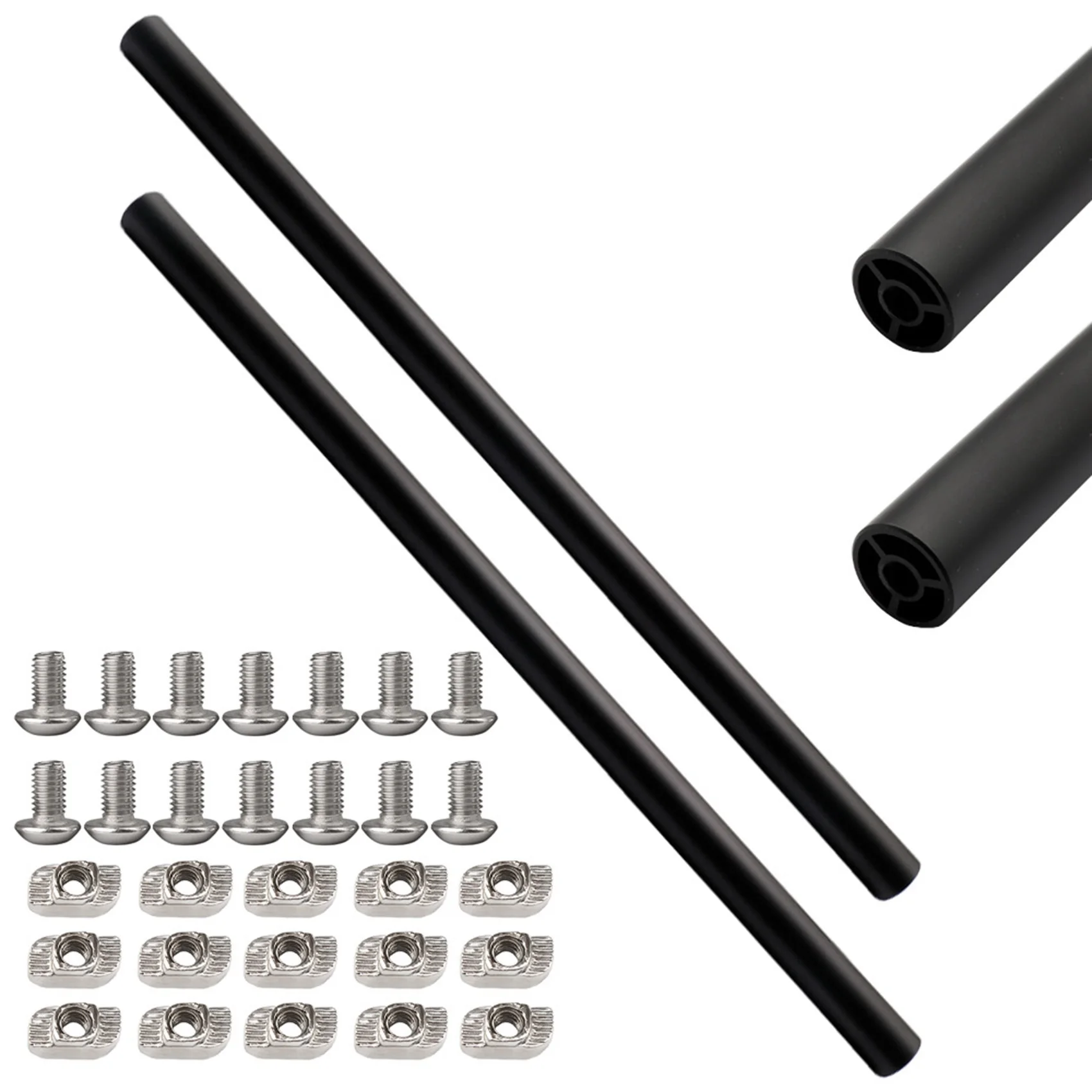 Upgrade 3D Printer Parts Supporting Pull Rod Kit Aluminum Alloy Tie Rod Set for Creality 3D Ender-3/Ender-3S/Ender-3 Pro