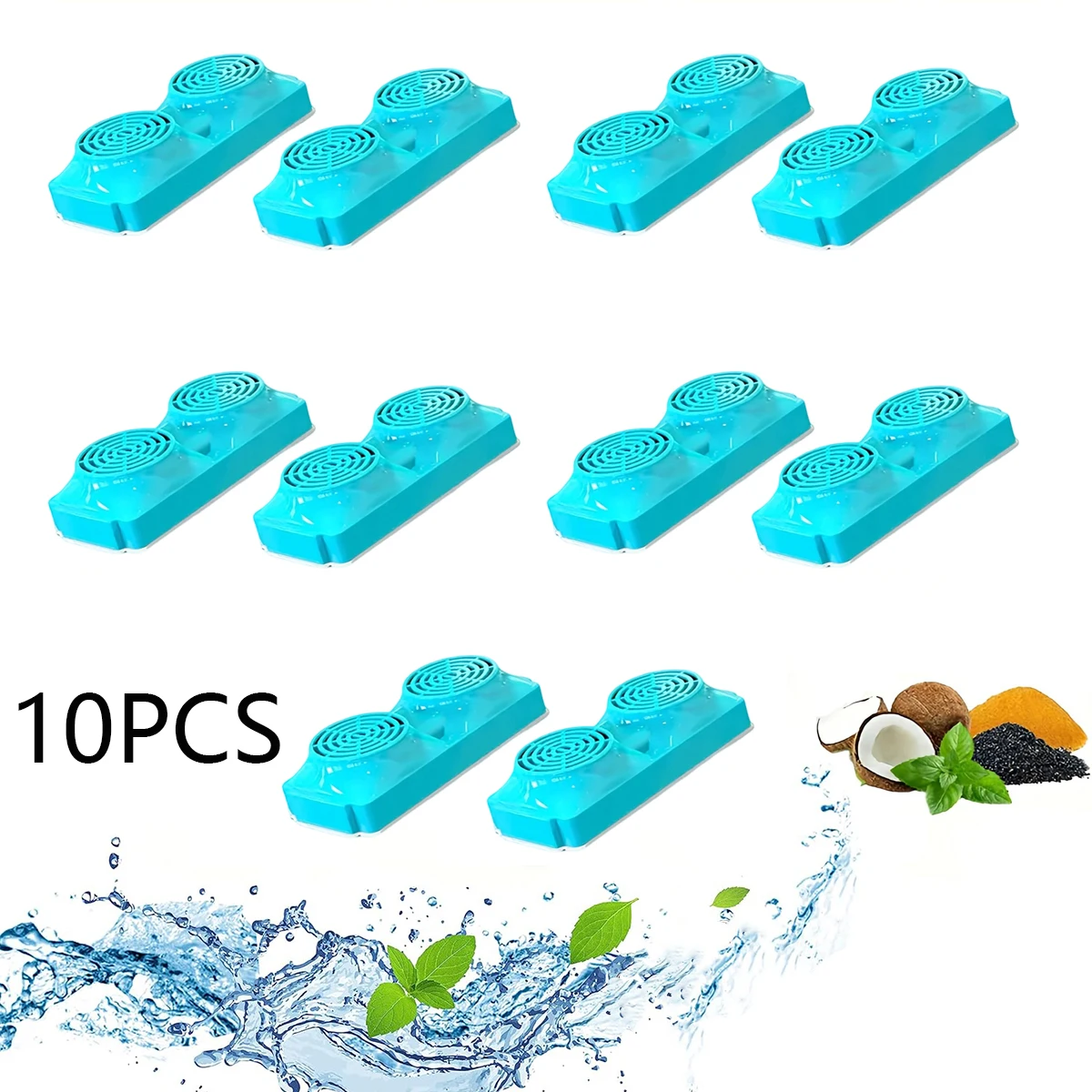 10/20/30er Pack Edelstahl-Ersatzfilter für 3,2L Smart Pet Fountain Zubehör Katze D – Detail 7