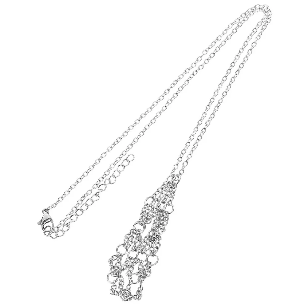 

Crystal Pendant Zinc Alloy Crystal Holder Necklace Cage Empty Stone Holder Adjustable Cord Silver L Size Jewelry Crafts
