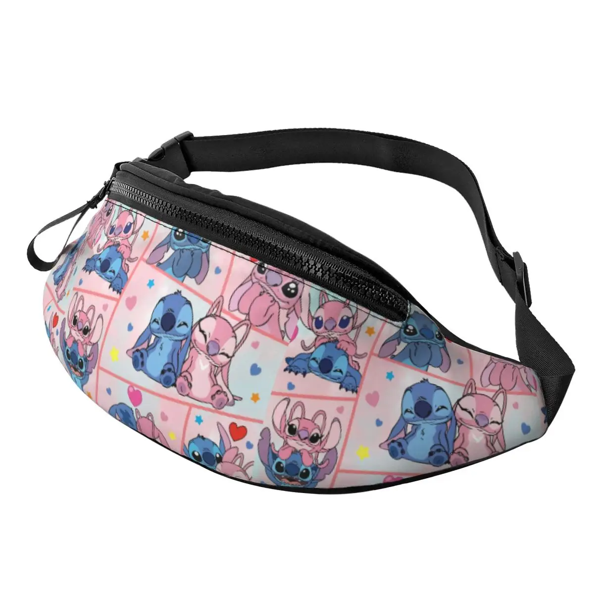 

Стильная поясная сумка-кроссбоди с коллажем в виде сердец для велоспорта и кемпинга, для мужчин и женщин, для телефона и денег