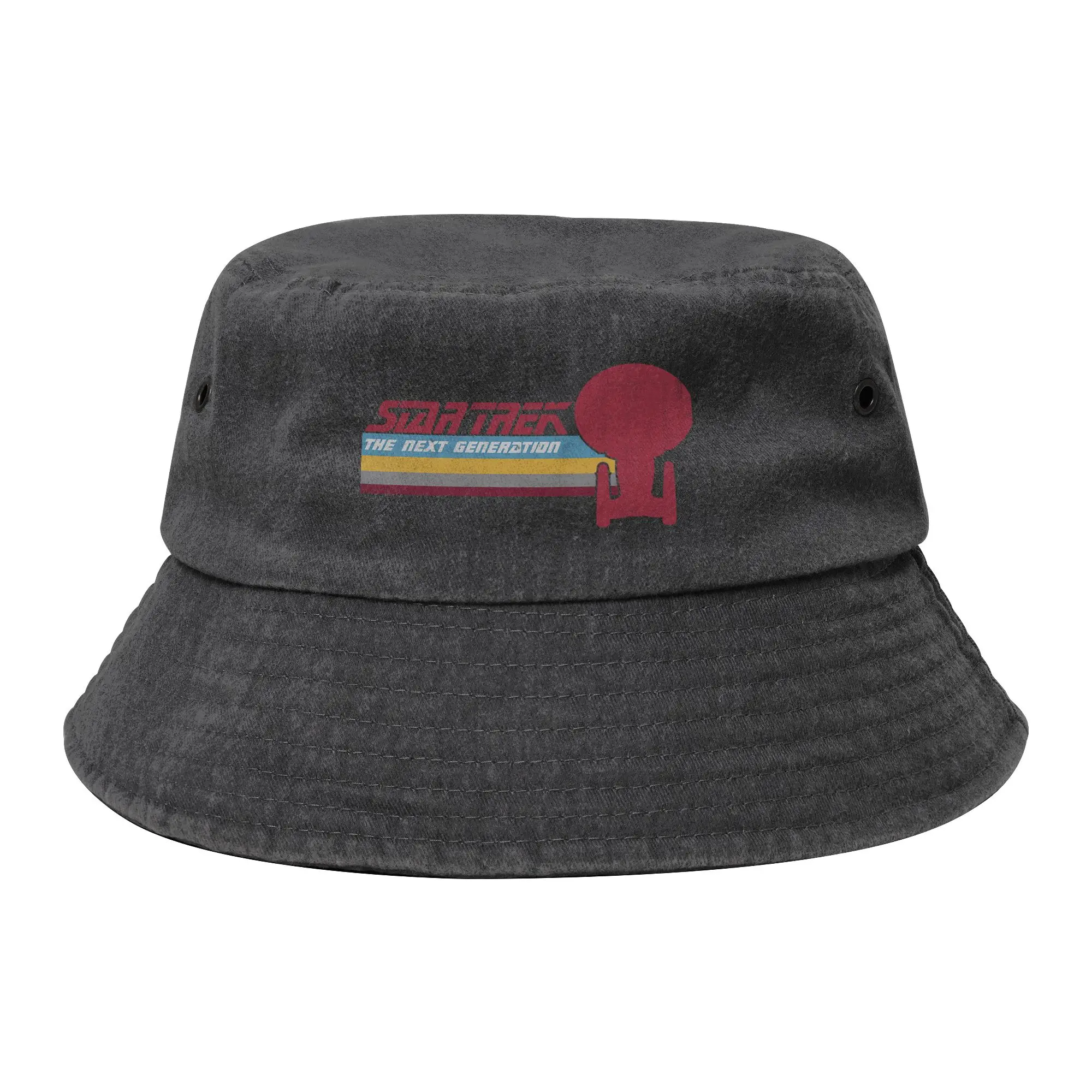 Next Generation Stars Treks Bucket Hat for Girl Summer  Sun Hat Casual UV Protection for Camping Fishing Hats Getaway Headwear