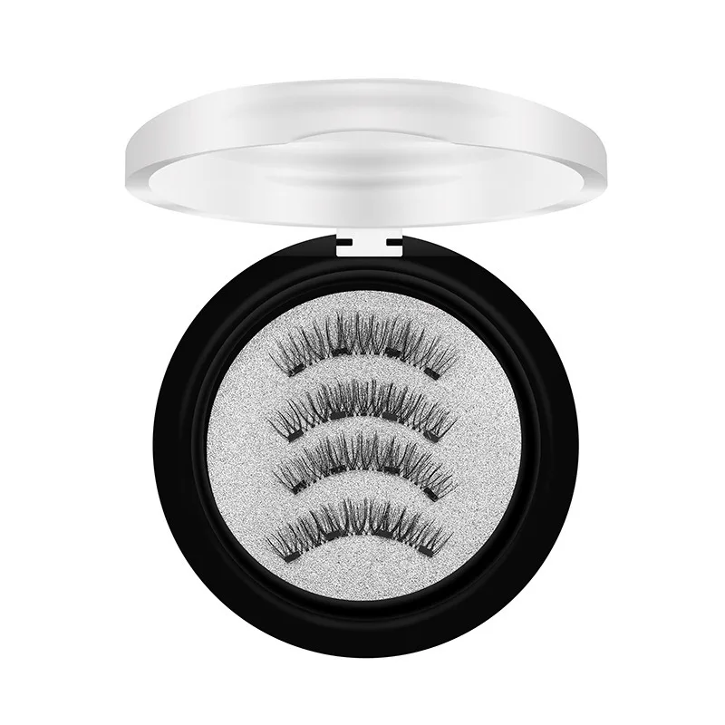 New 3D Magnetic Eyelashes Kit Reusable Easy To Wear False Eyelash No Glue Multiple Styles Natural Eyelash Extension Supplies