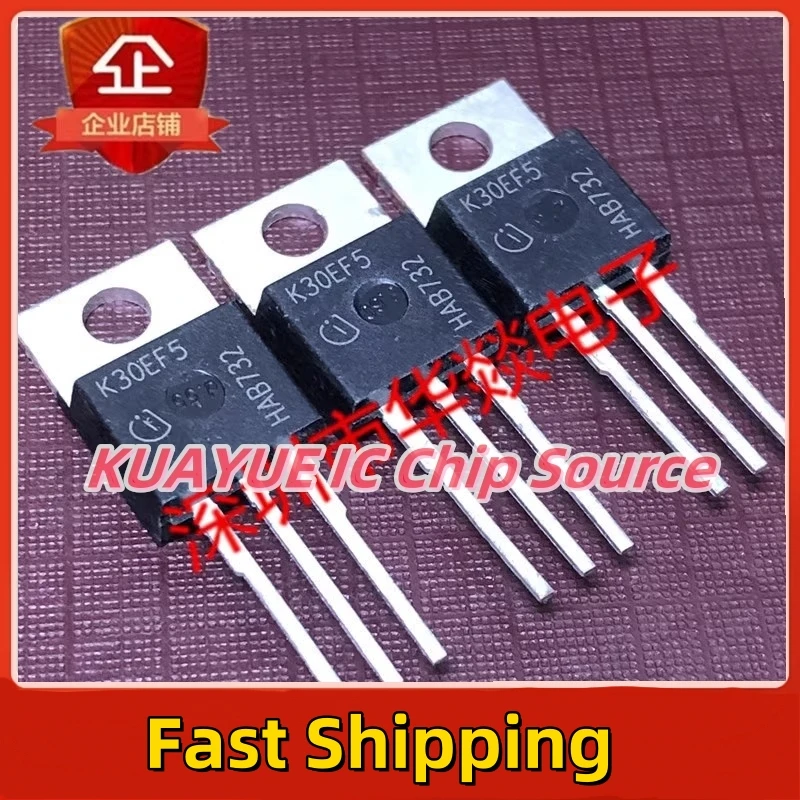 10PCS-30PCS/  K30EF5 IKP30N65F5  TO-220 IGBT  650V 30A  Imported Original NEW Best Quality