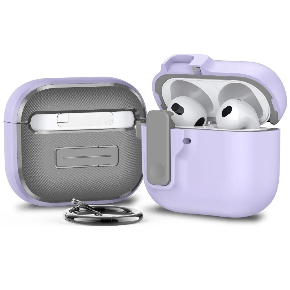 Switch Buckle Earphone Case Anti-Fall Shockproof Headphone Protective Case Dustproof PC Charging Box Shell for AirPods 4
