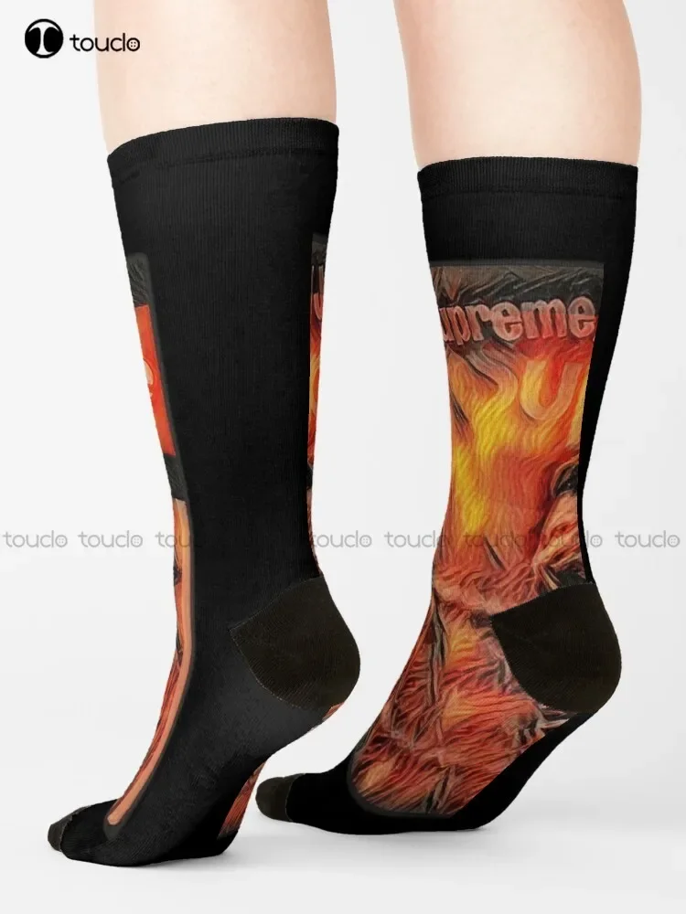 Graphic Old School Jazz Legends Socks Women Socks Christmas Gift Unisex Adult Teen Youth Socks Custom 360° Digital Print