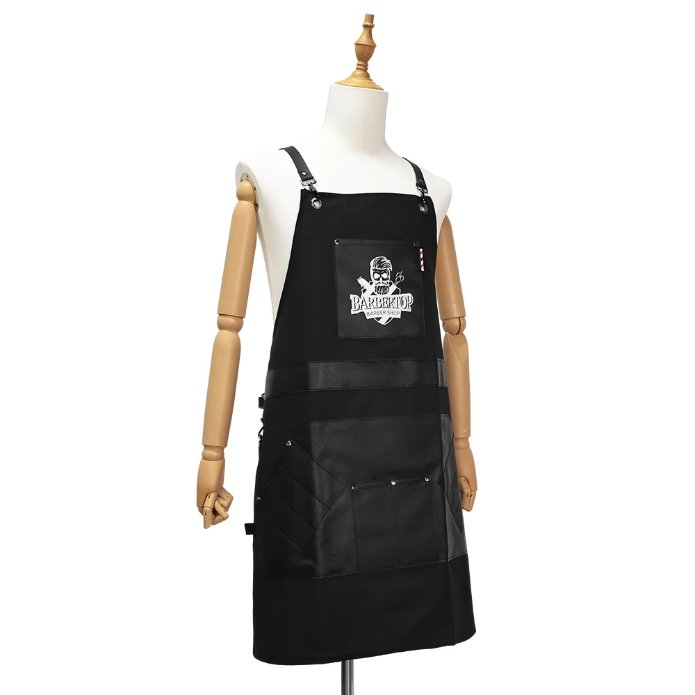 Waterproof Barber Apron with Storage Pocket