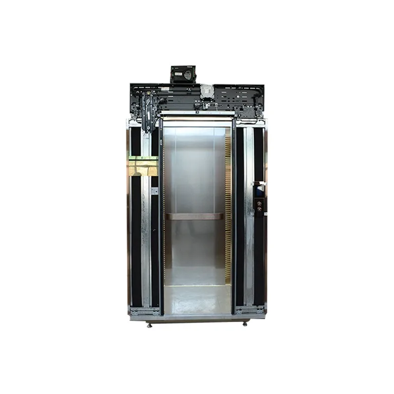 Hydraulic barrier-free elevator on the second and third floors for home use