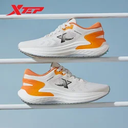 Xtep ELM Running Shoes For Men 2024 Summer Wear-Resistant Sports Shoes Soft Breathable Rebound Stability Sneakers 876219110004