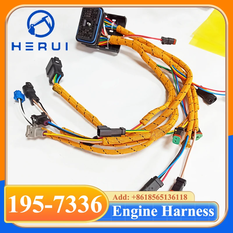 195-7336 1957336 Engine Wiring Harness For E322C E325C Excavator C-7 3126 3126B Harness