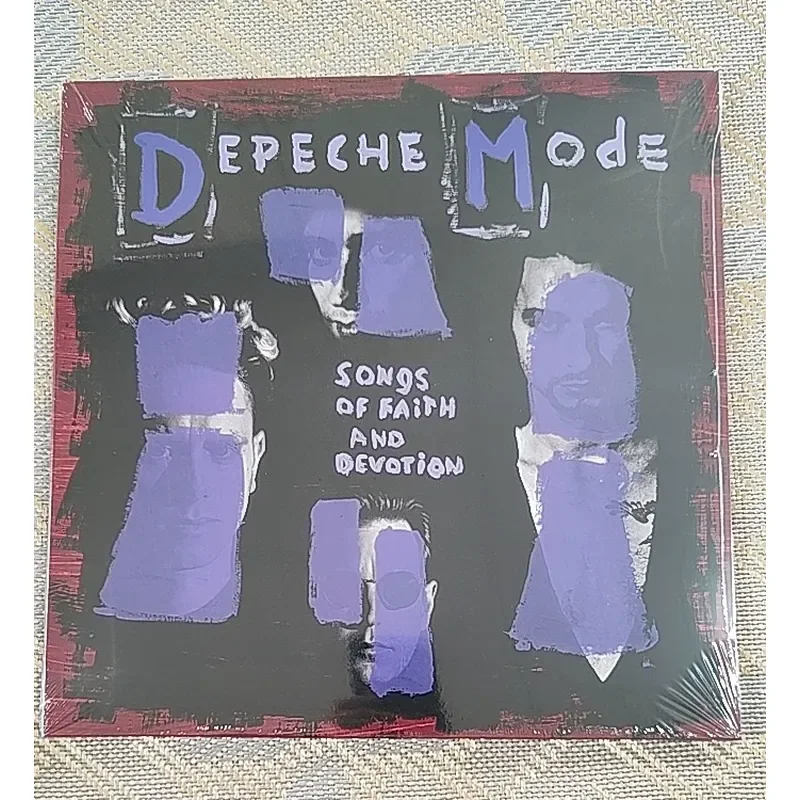 Disque vinyle LP pour la réédition des chansons de DEPECHE MODE, Songs of Faith and Devotion