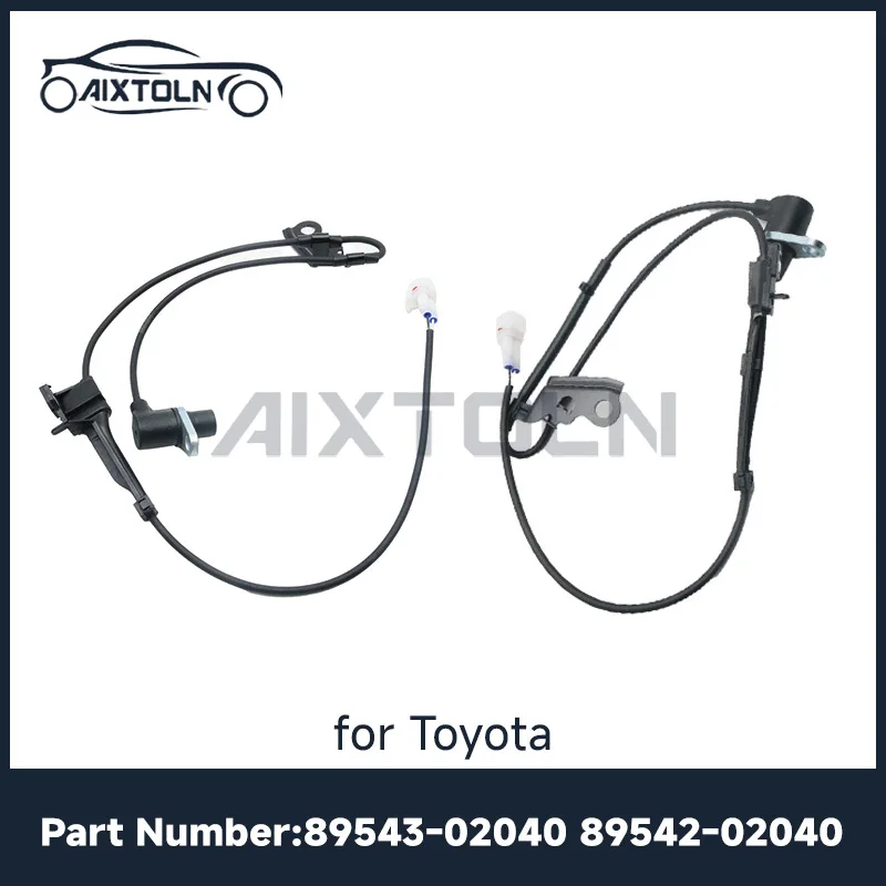 89543-02040 89542-02040 Sensor de Velocidade da Roda ABS Dianteiro Esquerdo/Direito para Toyota Corolla E120 Verso R10 R11 Avensis Caldina Peças de Reposição Automotivas