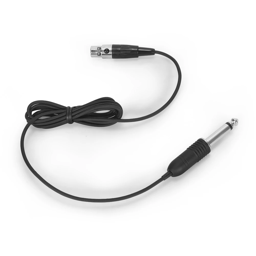 Iiimymic Guitar Bass Instrument Music Cable Mini 4Pin XLR TA4F to 1/4 6.5mm 6.35mm for Shure Body Pack Transmitter - view 5