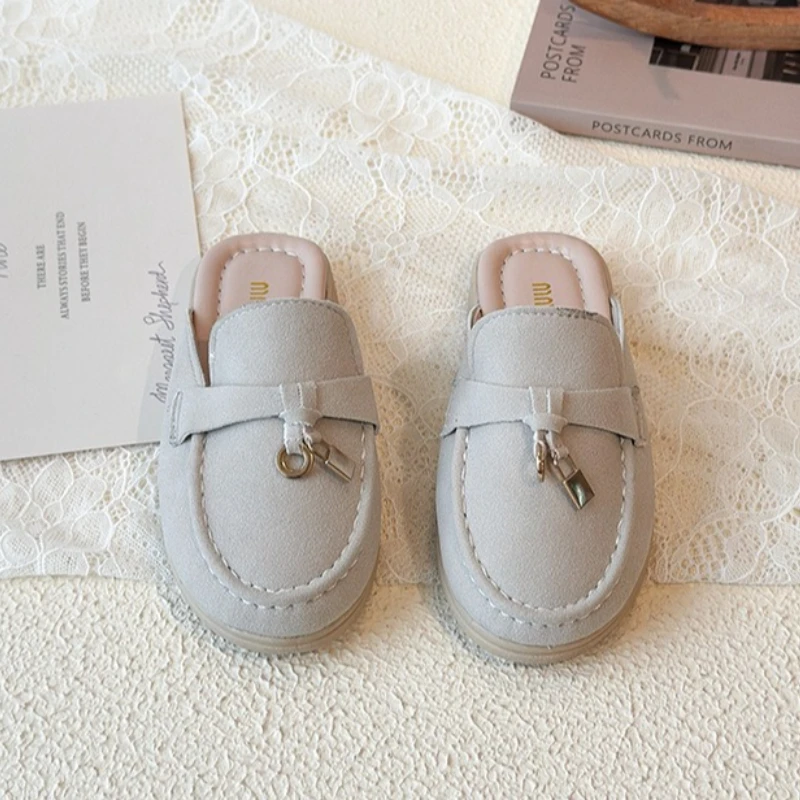 

2026 Children Leather Shoes for Girls Boys Spring Summer New Fashion Korean Style Soft Bottom Anti-slippery Versatile Loafers