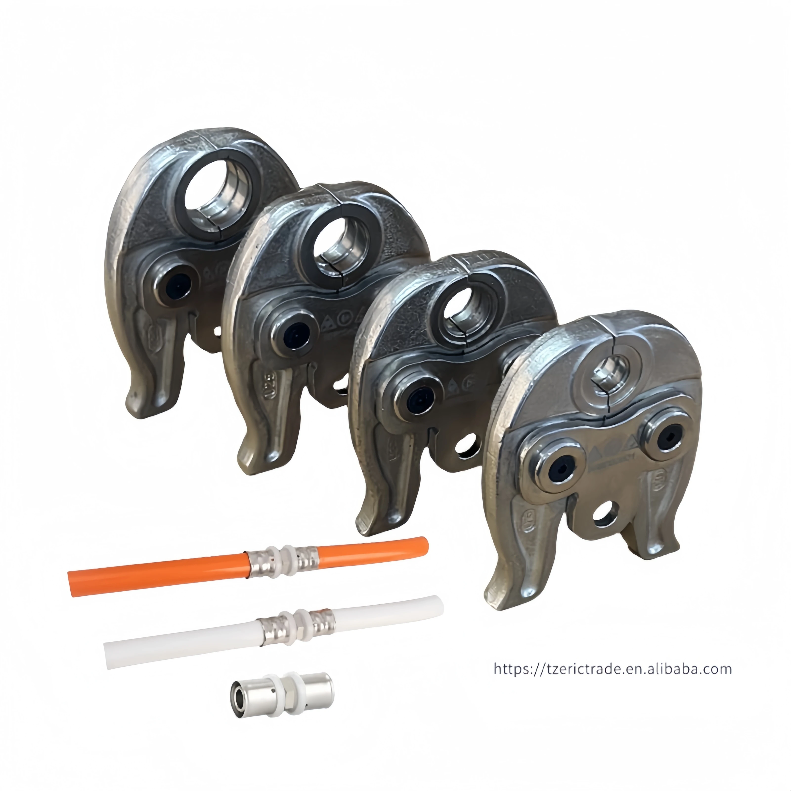 

Hot Selling Professional Hydraulic Tools Compact Independent Pipe Crimping Jaw For PEX Pipes Pro Press Tool Head TH/U 16/20/26mm