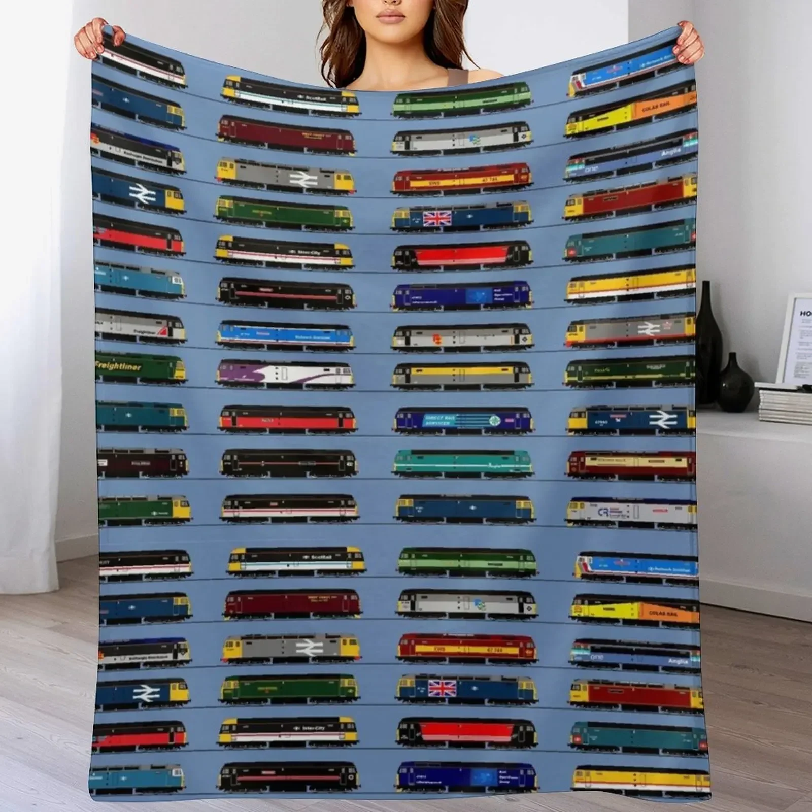 

class 47 locomotive collection Throw Blanket For Baby Soft Big Winter beds blankets ands Blankets