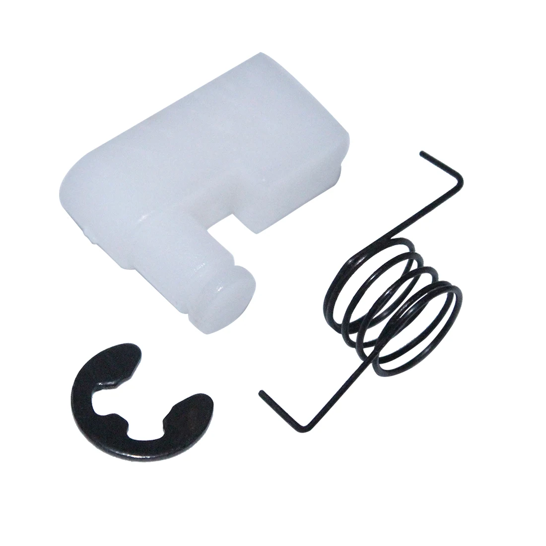 Kit nottolino e molla e clip per avviamento volano 5 pezzi Sostituisci la parte per motosega 4500/5200/5800/43CC/45CC