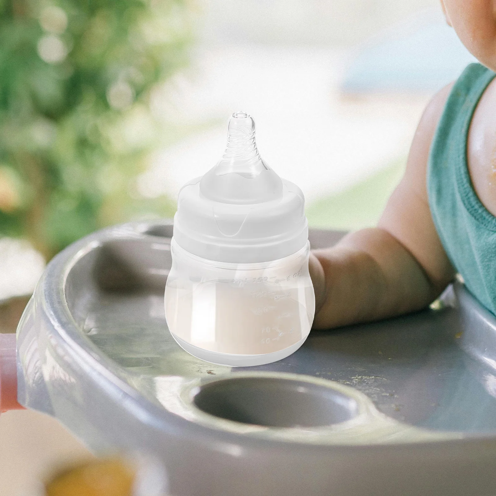 150 مللي زجاجة تخزين حليب الثدي واسعة الرقبة مانعة للتسرب مادة البولي بروبيلين حاوية التمريض المحمولة لتخزين الأمهات المرضعات #5