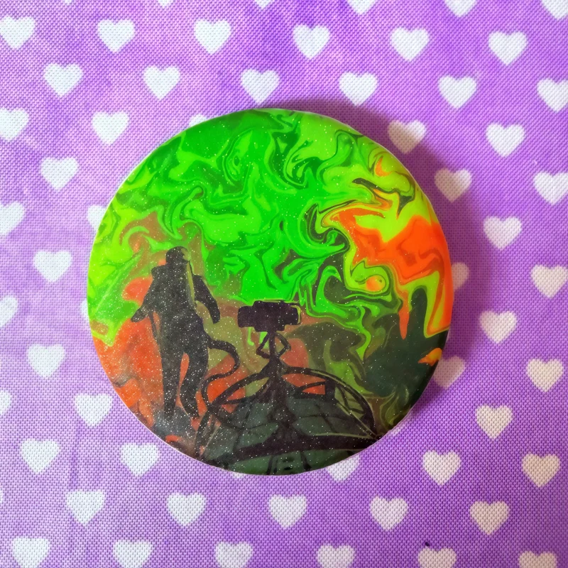Project Hail Mary Adrian Button Badge Sci Fi Novel Lapel Pin Backpack Book Fans Cosplay Accessory Collectible Gift