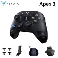 Flydigi Apex 3 Gamepad Force Feedback Trigger Wireless Elite Game Controller Led Display 6-axis Motion Sensing For NS/PC/iOS/And