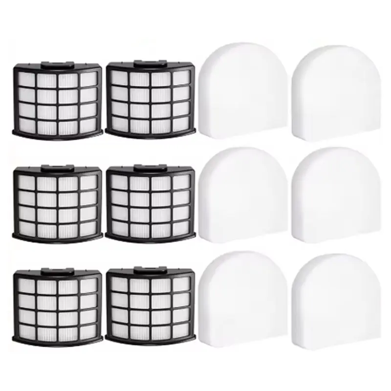 

A83G-6Set For Shark AZ3900UKT, AZ3900UKTBK Air Filters Foam Filter Cotton Vacuum Cleaner Parts Accessories