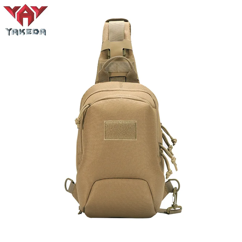

YAKEDA Waterproof High Capacity Tactical Chest Bag Multi Functional Outdoor Hidden Pistol Chest Bag Single Crossbody Bags