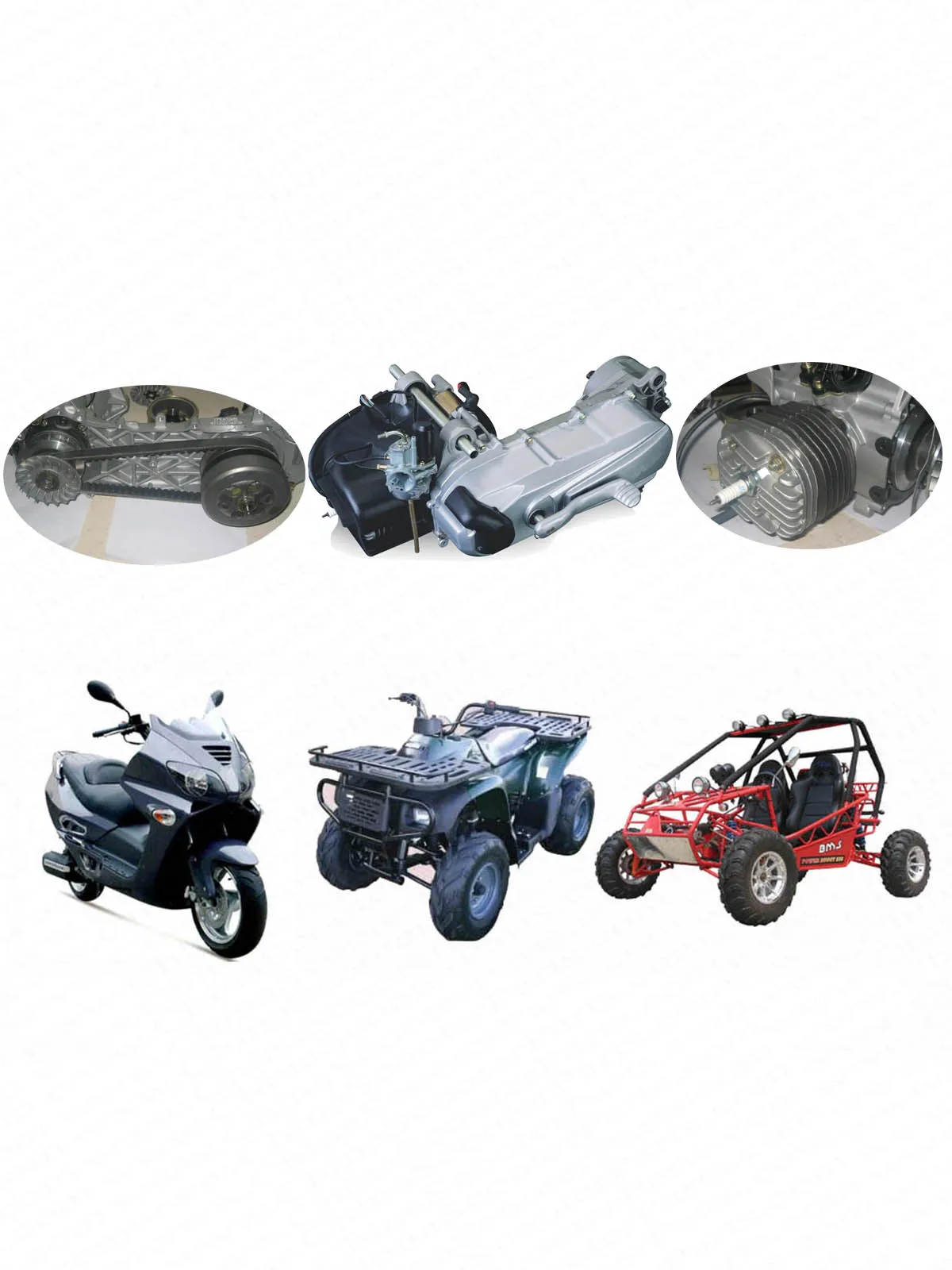 Variador de 15x12 4G ~ 10G, deslizador de peso, Minarelli Jog 50 90 100 Sunny Keeway Scooter ATV Quad Go Kart Buggy