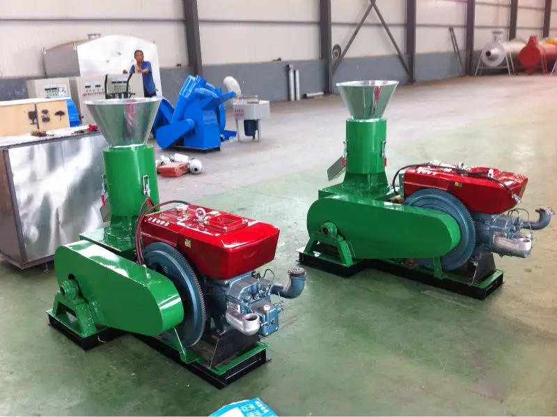 Palha Diesel Pellet Mill, Madeira Diesel