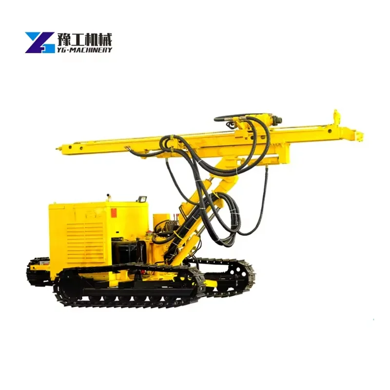 Excavator Refitting DTH Drill Rig Machine Construction Down-the-hole Drilling Rig Percussion Drilling Rig Rock Drill Machinery