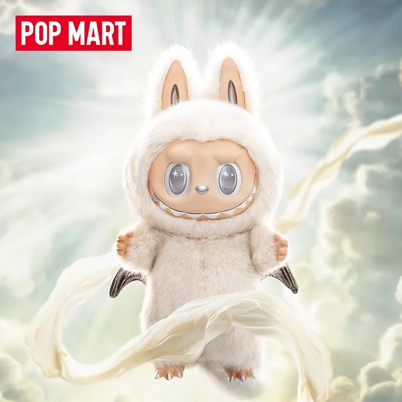 POP MART ZIMOMO 大天使 LABUBU リーダー ビニールフェイスぬいぐるみ