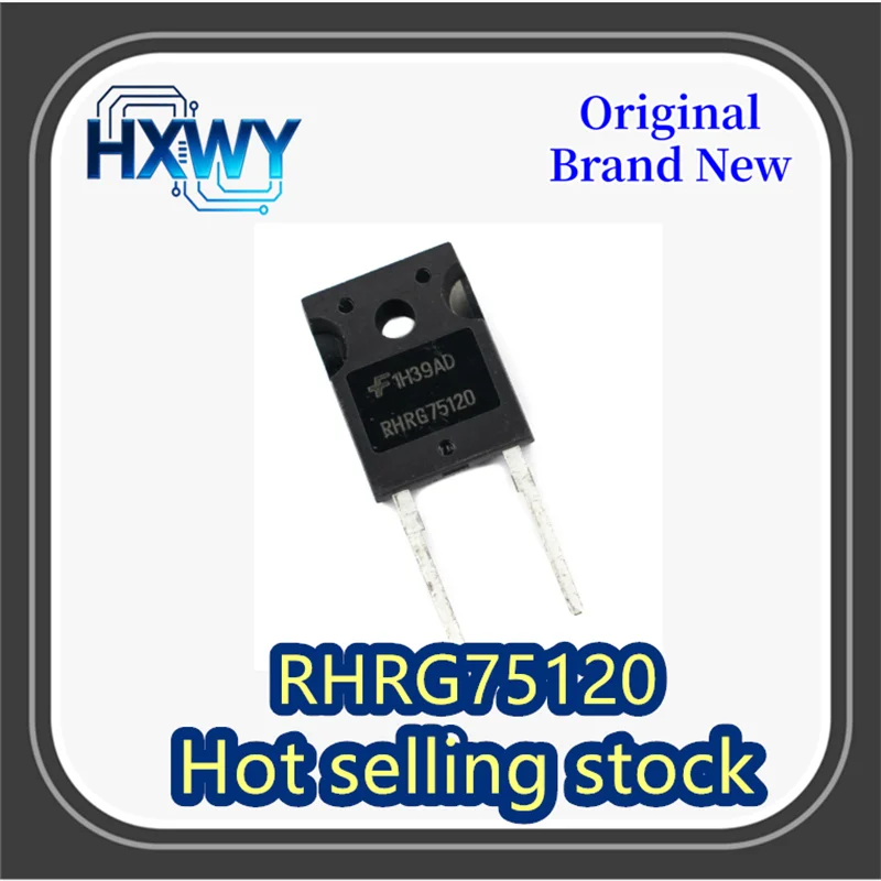 

(10/50 pieces) RHRG75120 75120 TO-247 High Power Diode Fast Recovery 75A 1200V Brand New Original