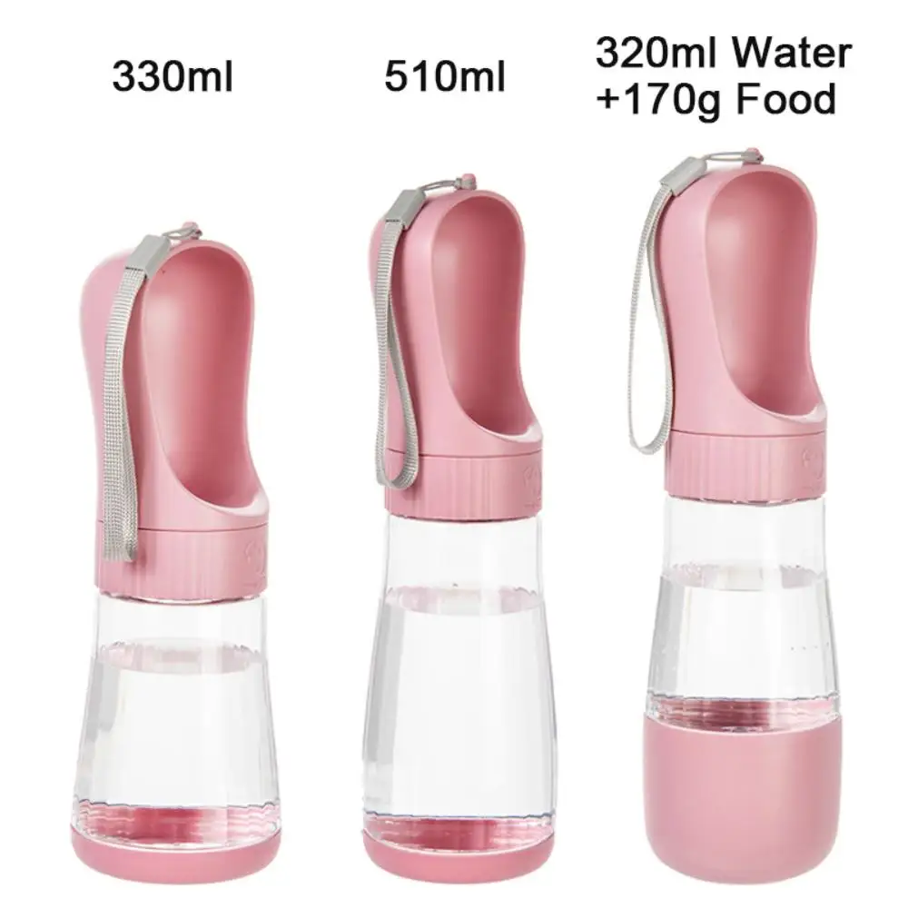 Tragbare Auslaufsichere Tierfutterflasche Wasser- und Futterbehälter für Kleine und Große Hunde Katzen Outdoor-Spaziergänge Camping Hundefutter-Zubehör – Detail 3